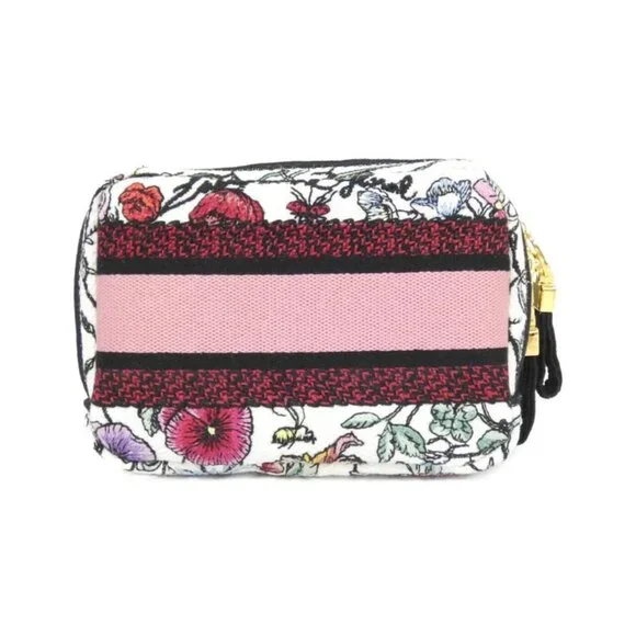 Dior Florilegio Pouch Canvas White - Picture 2 of 7
